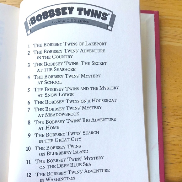 BOBBSEY TWINS #10 THE BOBBSEY TWINS ON BLUEBERRY ISLAND 🫐🏝️ by Laura Lee Hope - Picture 5 of 5